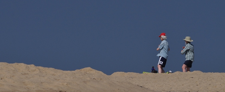 people on beach